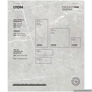 Lyon 8215 Vison 33,3x80 2
