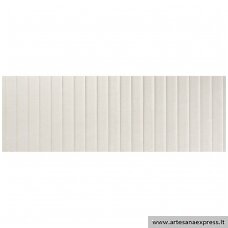 Trevi 1215 Relieve plisse white 40x120